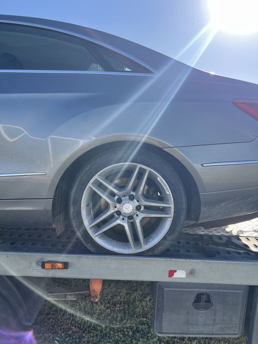 Mercedes e350 coupe fara motor si cutie