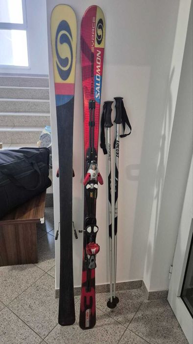 Ски Salomon 165 с автомати и щеки