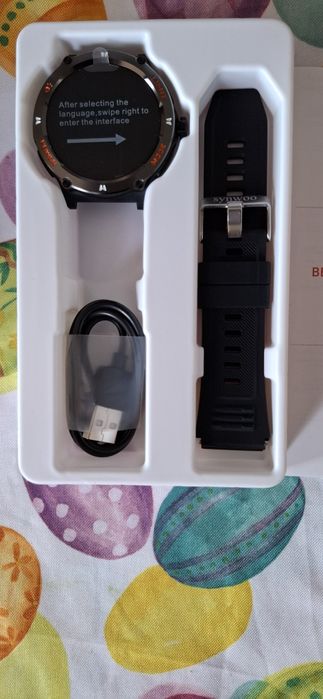 SMART WATCH IPX8 waterproof, Compss.