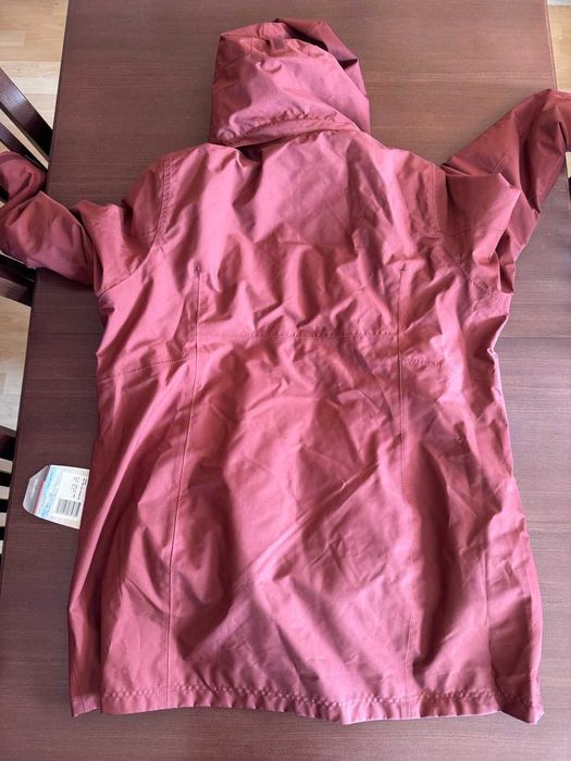 дамско зимно дебело яке от две части, VAUDE, цвят чери, размер 3XL/48