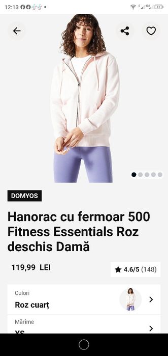 Hanorac dama nou