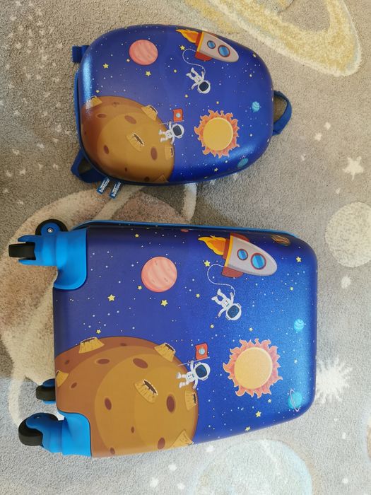 Valiza + rucsac copii