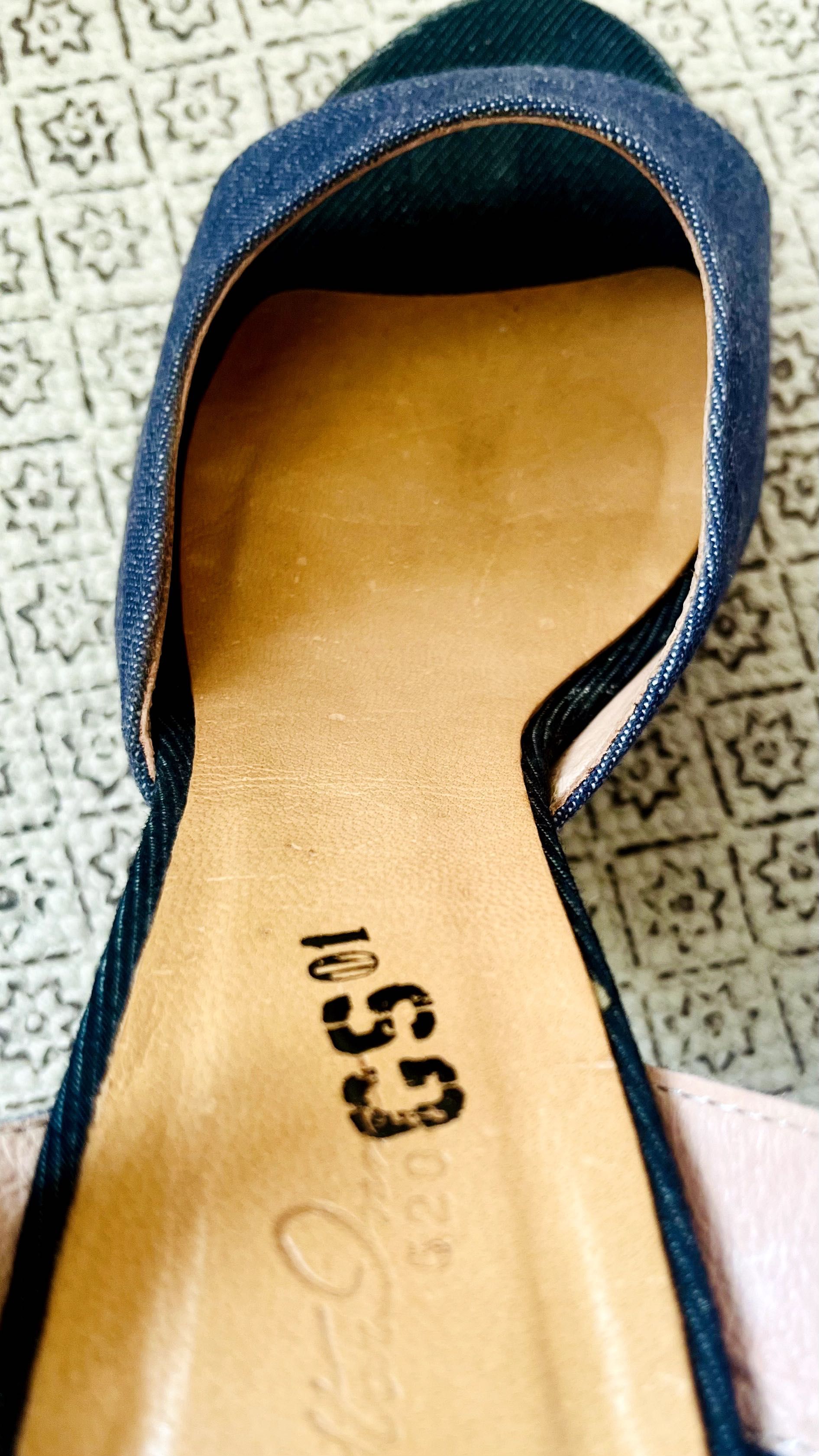 G-star Raw 11 cm дънкови сандали / Denim Stiletto Heels (No 39-40)