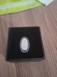 Кольцо белое золото с бриллиантами