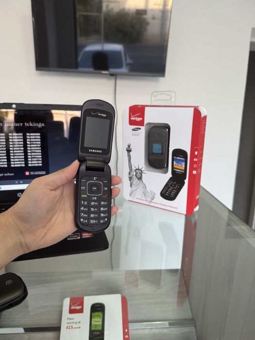 Perfectum telefon Verizon gusto 2 + bonus nomer