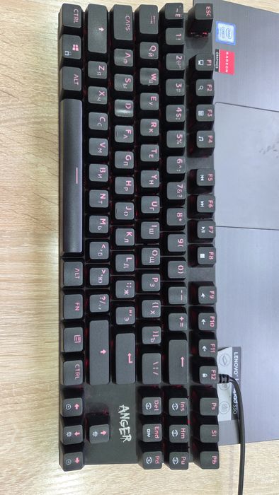 Клавиатура DEX anger Tkl черный