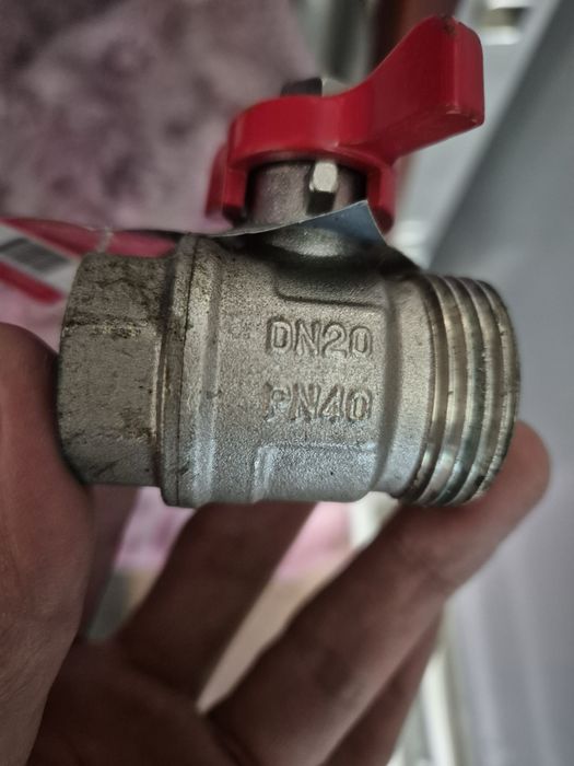 Кран  DN 20. Новые 4 шт в наличие.