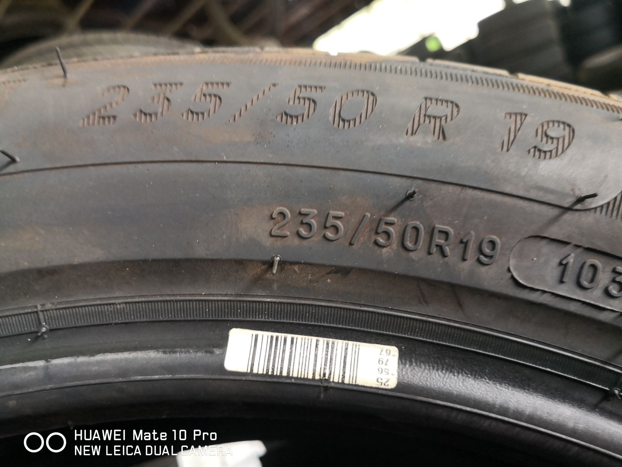 235 50 19 Gumi  нови гуми Michelin dot 22