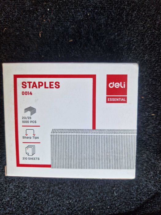 Скоба deli 23/23 для степлера