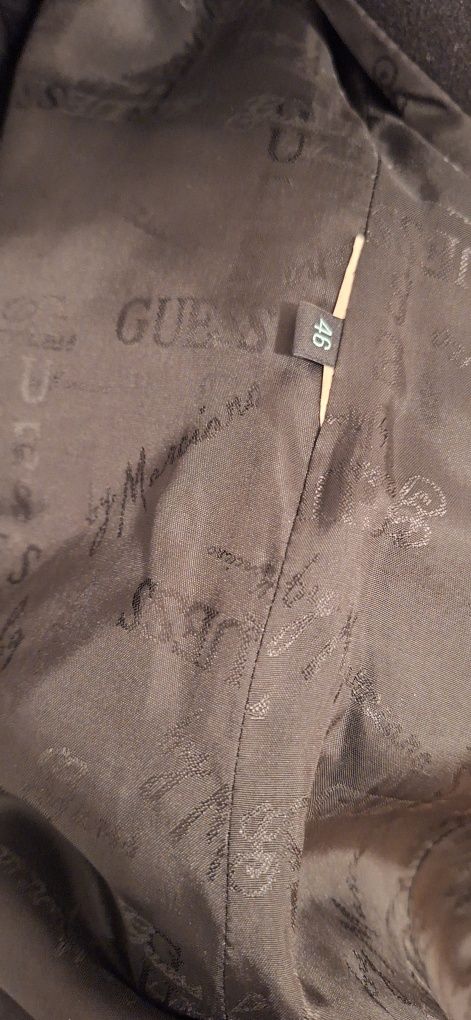 Черно вълнено палто GUESS by Marciano, M р-р