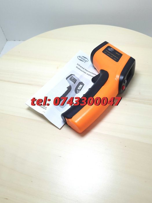 Termometru Industrial Profesional 50 380c Uni Galbennegru