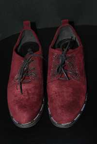 Дамски червени обувки ежедневни Fashion