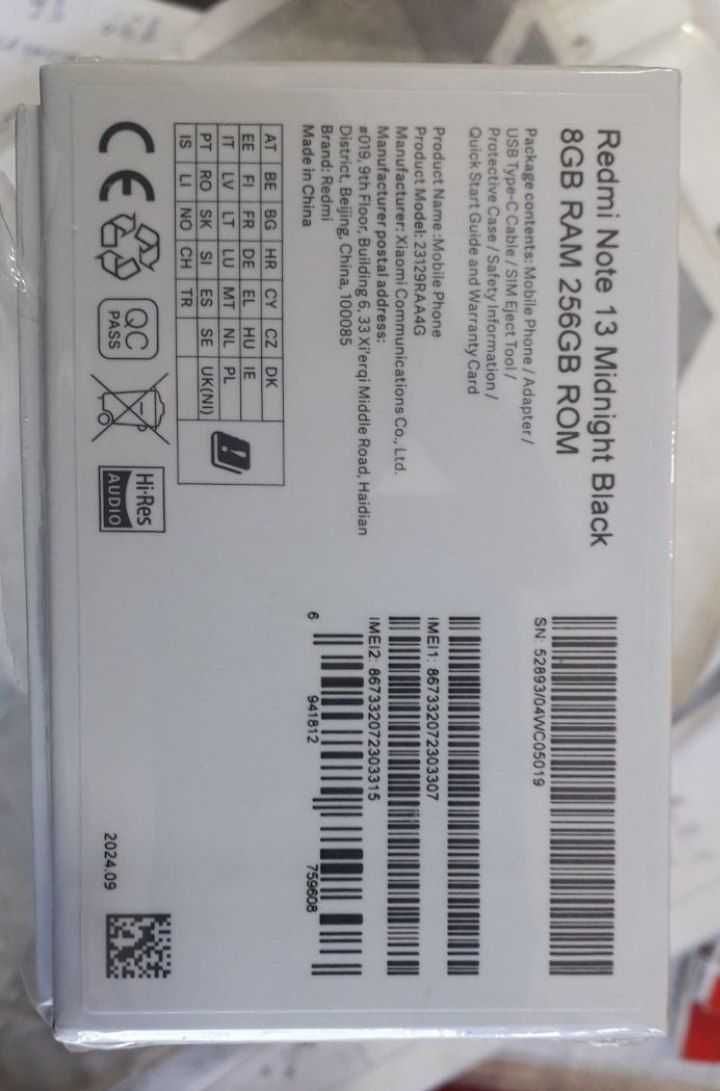 Телефон Redmi Note 13