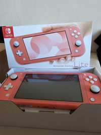 Nintendo Switch Lite - цвят корал + 1 игра
