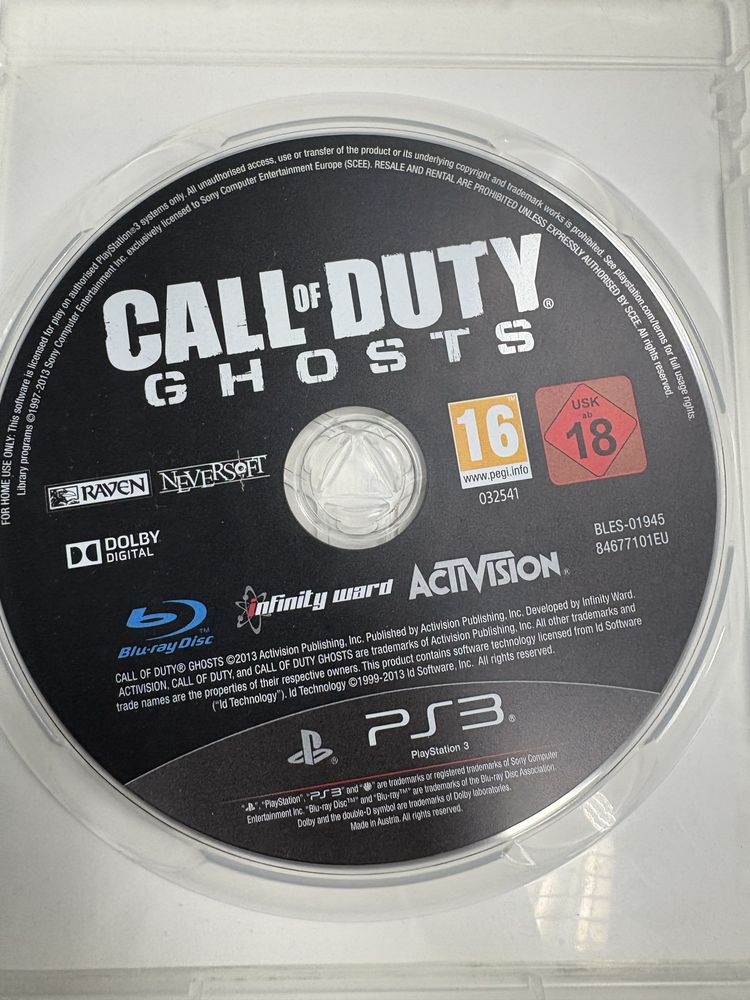 CALL of DUTY ghostsPS3