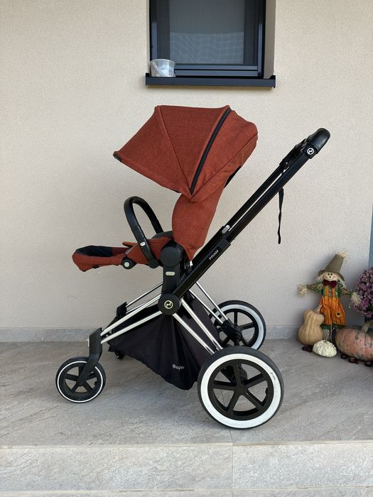 Carucior 3 in 1 Cybex Priam Sistem, Autumn Gold