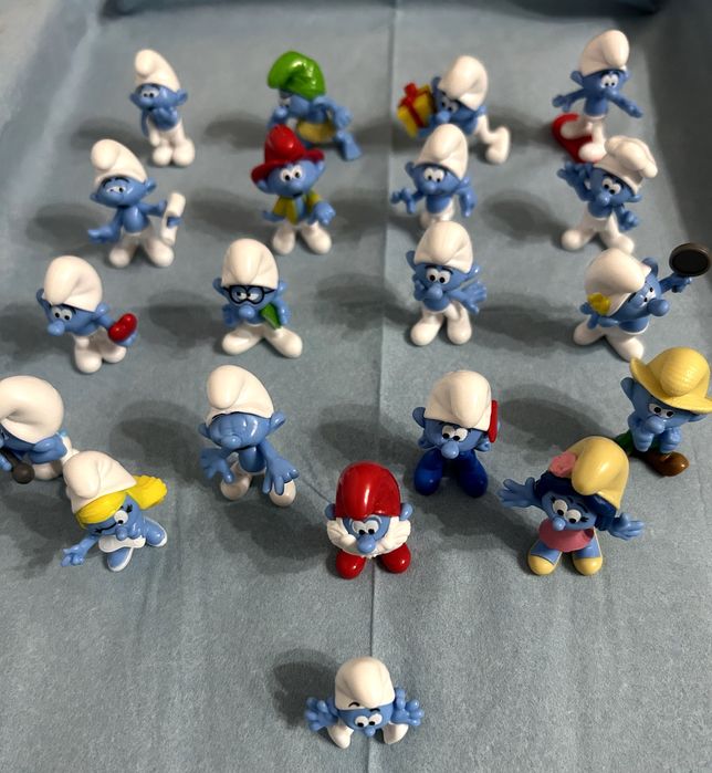 Vând ștrumfi-colecție completă 20 Ștrumfi originali Kaufland