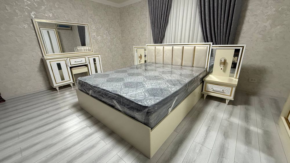 Spalni kamplekt arzon mebeldan xarid qiling