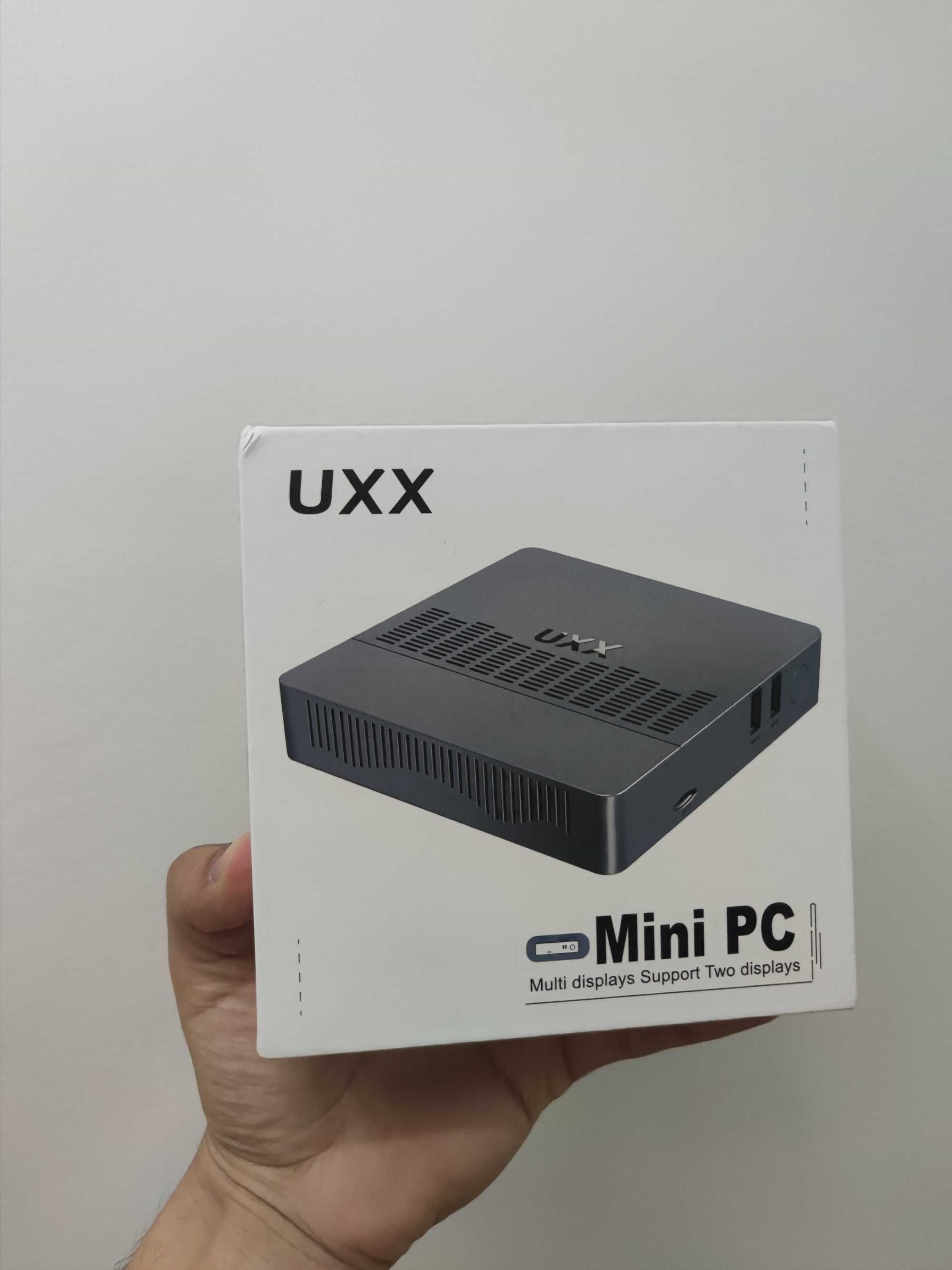 Mini PC UXX, Procesor Intel N3350 up 2.4 GHz, 6 GB Ram, 64GB eMMC, Nou