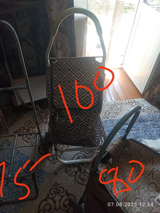 Тележки для базара разные варианты есть