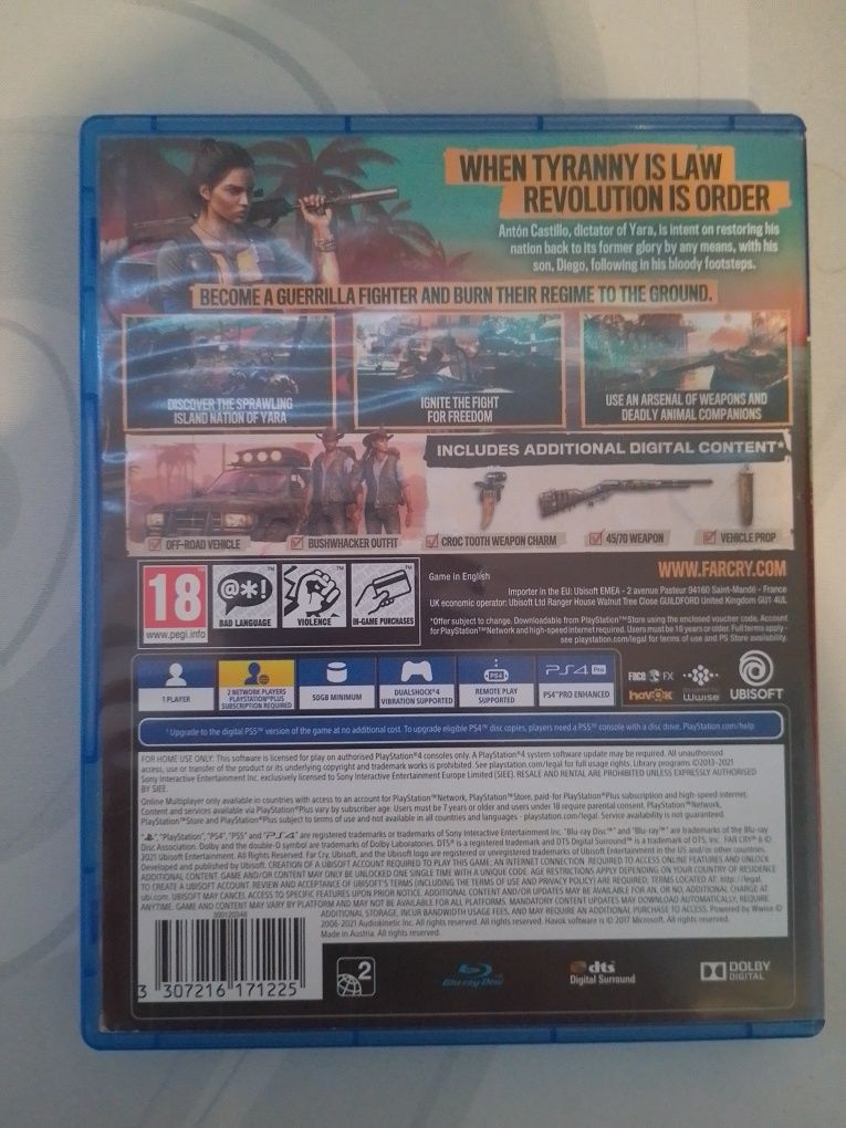 Far Cry 6: Yara Edition за PS4  (само лично предаване)