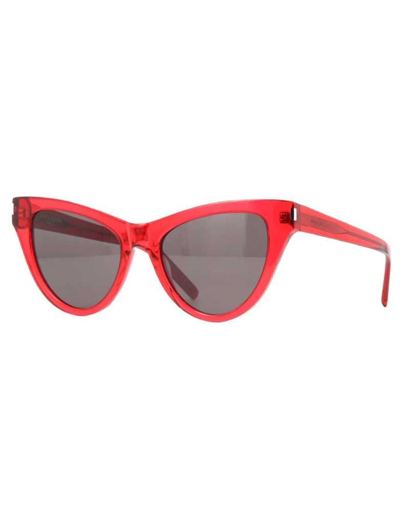 Ochelari de soare Saint Laurent Cat eye rosii cod model SL 425 005