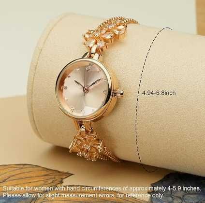 Дамски часовник-гривна Champagne Gold от неръждаема стомана