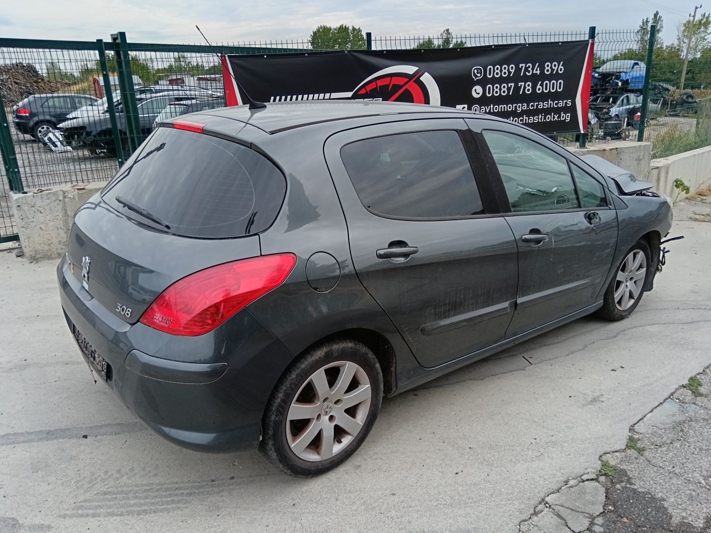Пежо 308 1.6 хди 109 к.с. / Peugeot 308 1.6 hdi НА ЧАСТИ