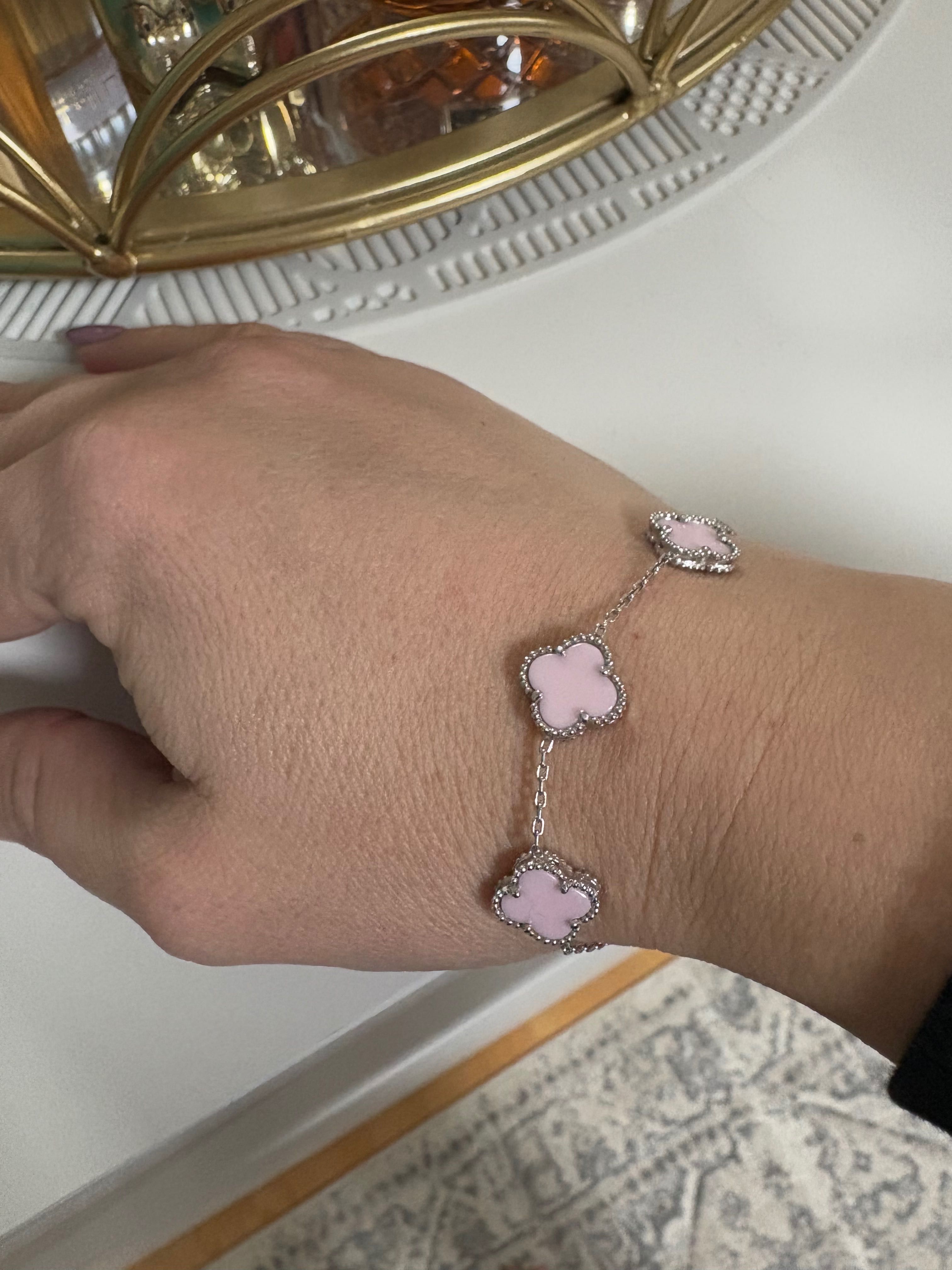 Гривна сребърна Van cleef