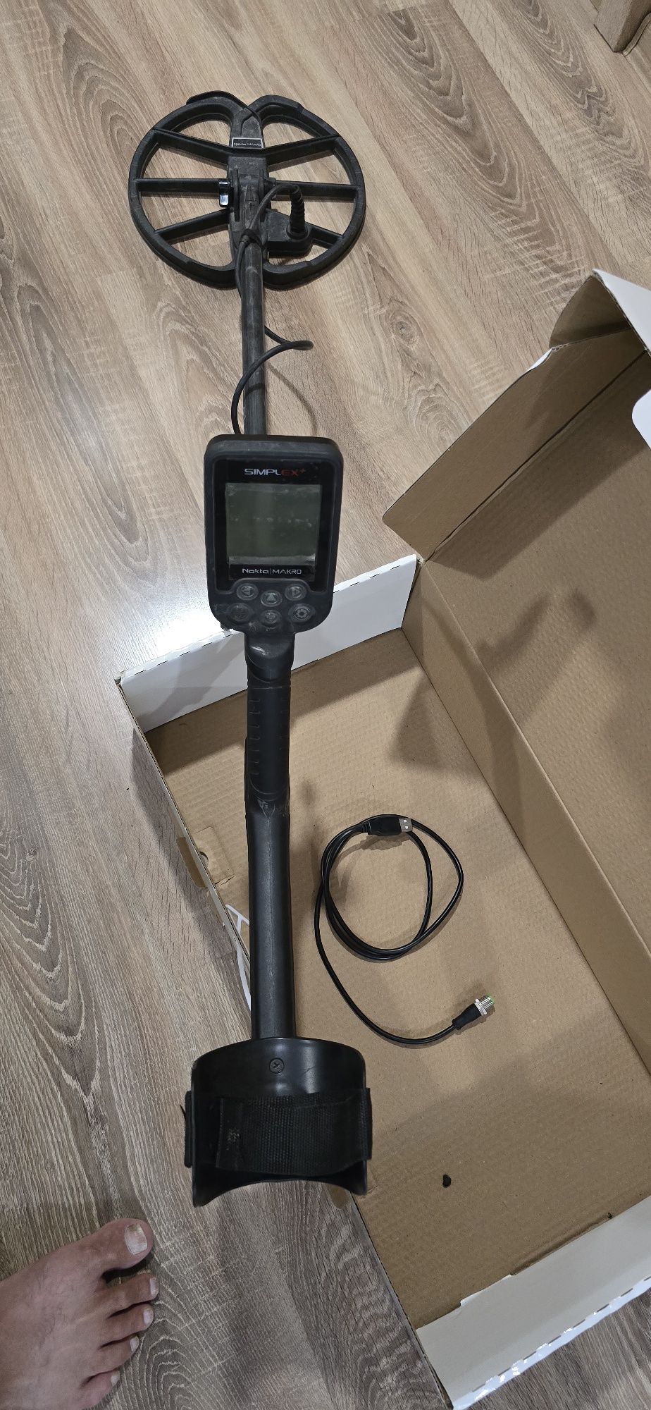 Металдетектор  Металотърсач   Nokta Makro Simplex+