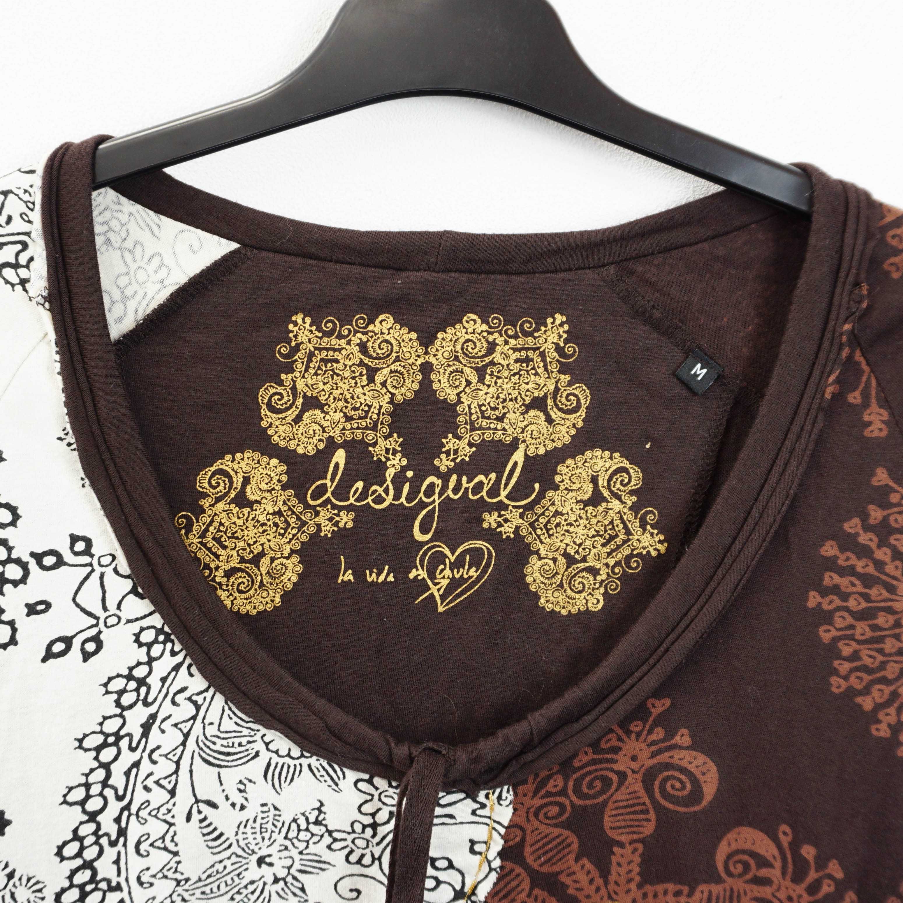 DESIGUAL оригинален дамски пуловер - М