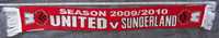 Футболен шал Manchester United - Sunderland 2009/2010