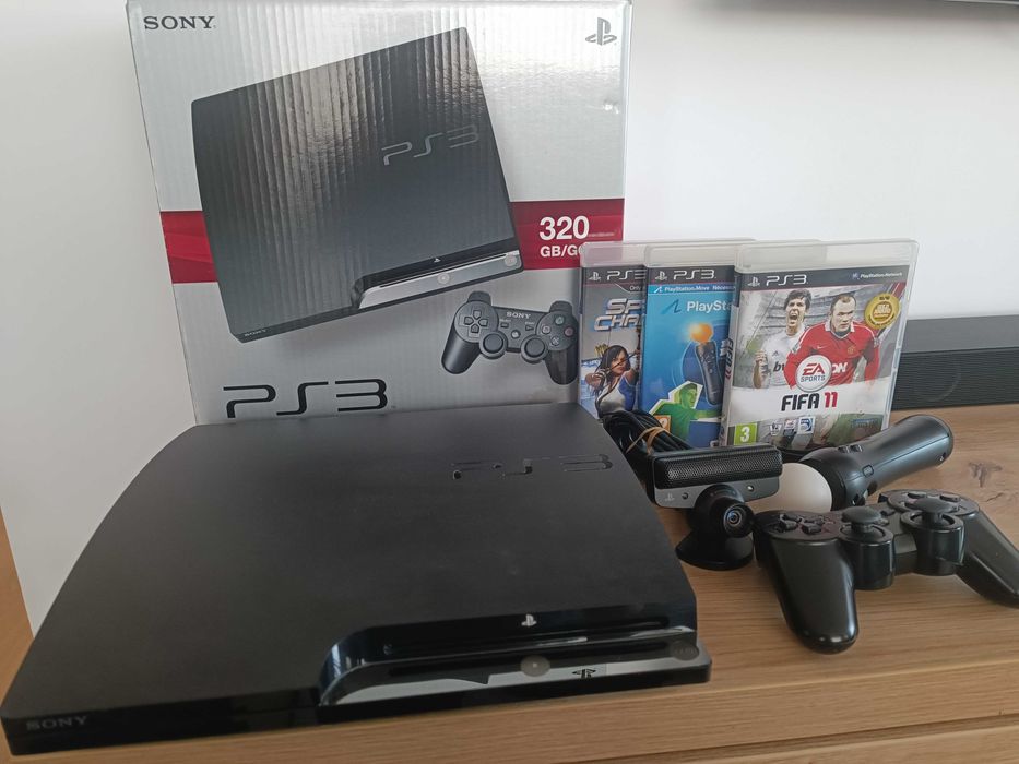 PlayStation 3 cu 3 jocuri