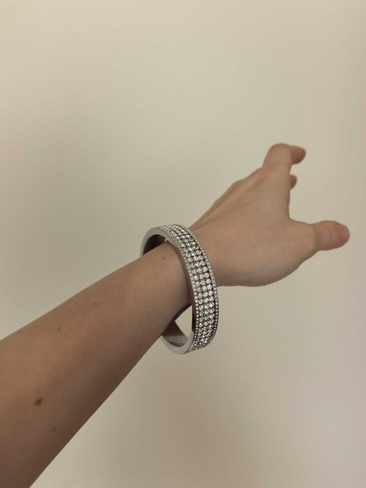 Brățară Swarovski NY Bangle Crystal White nouă