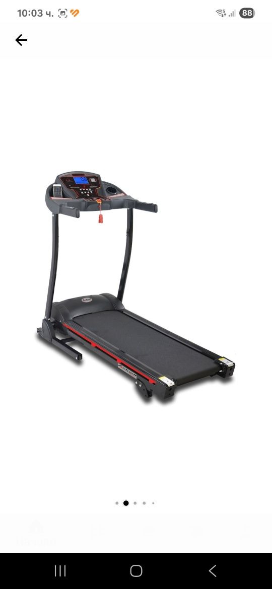 Бягаща пътека Actuell t2000i, Електрическа, Bluetooth, FitShow, Kinoma