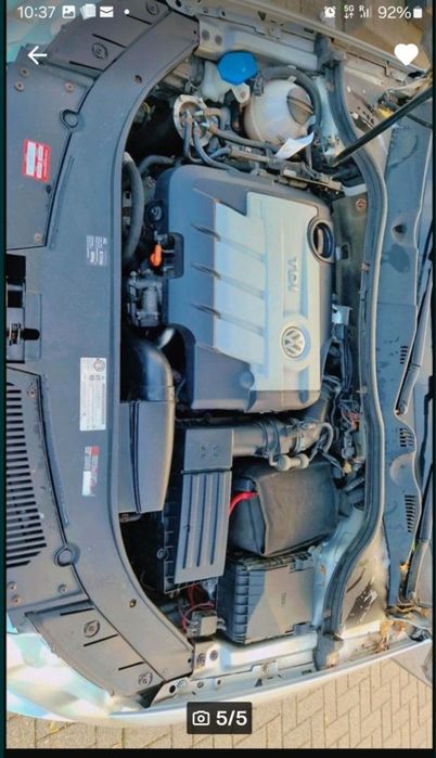 Motor VW PASSAT cbab 140cp cutie dsg piese MOTOR turbo injector