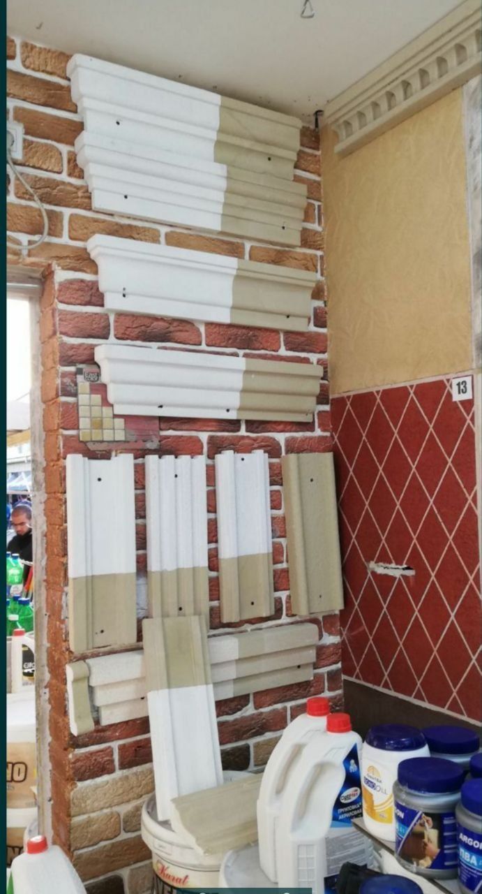 Пенопласт декор тяга
