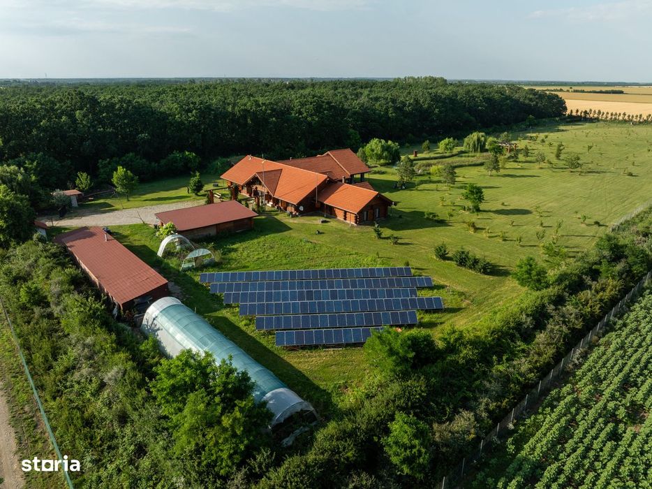 Proprietate Unica - 1.000 MP & 4.7 Ha Teren - 30 KM de Bucuresti - NOU