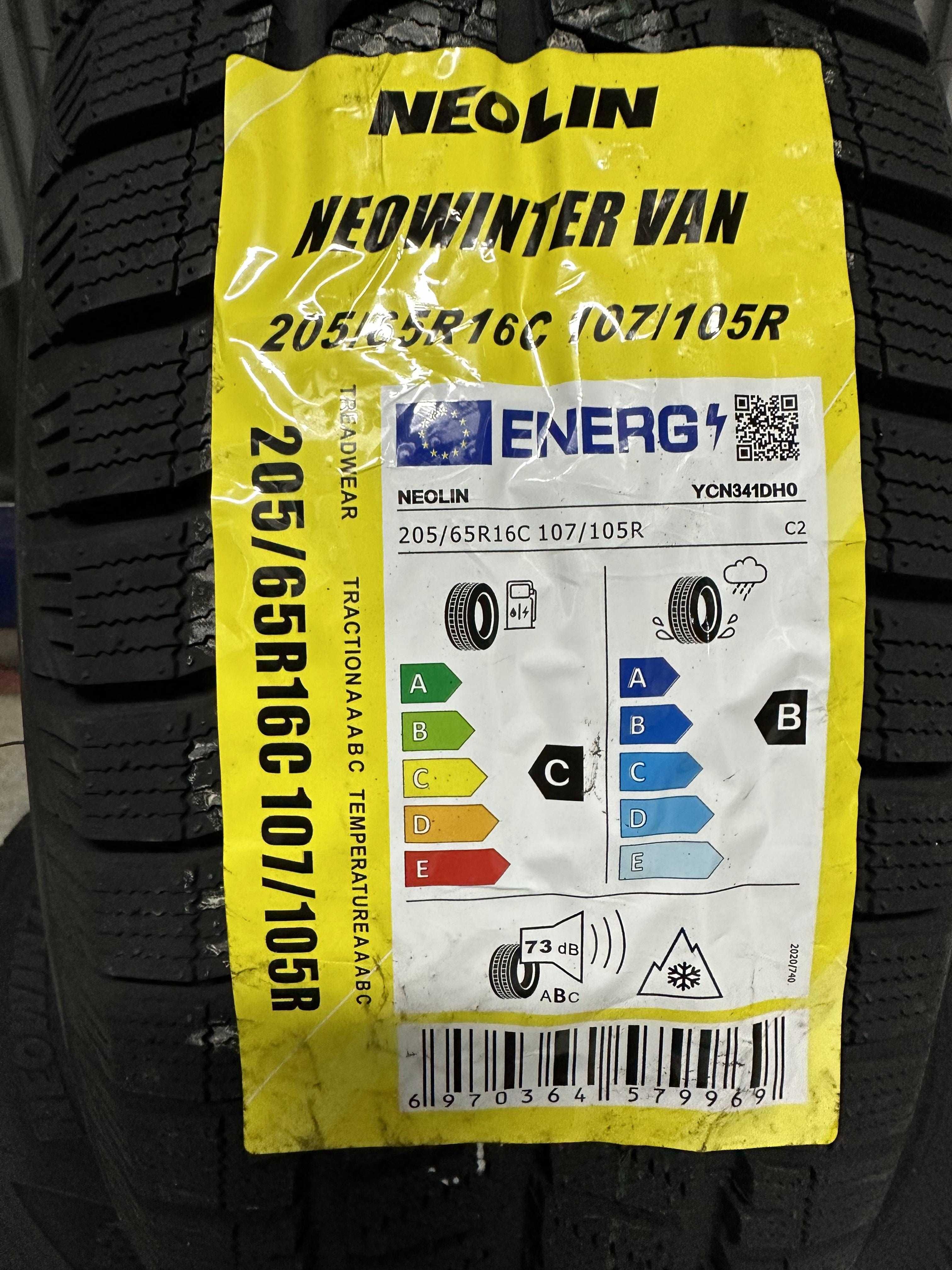 Нови зимни бусови гуми NEOLIN NEOWINTER 205/65R16C 107/105R НОВ DOT