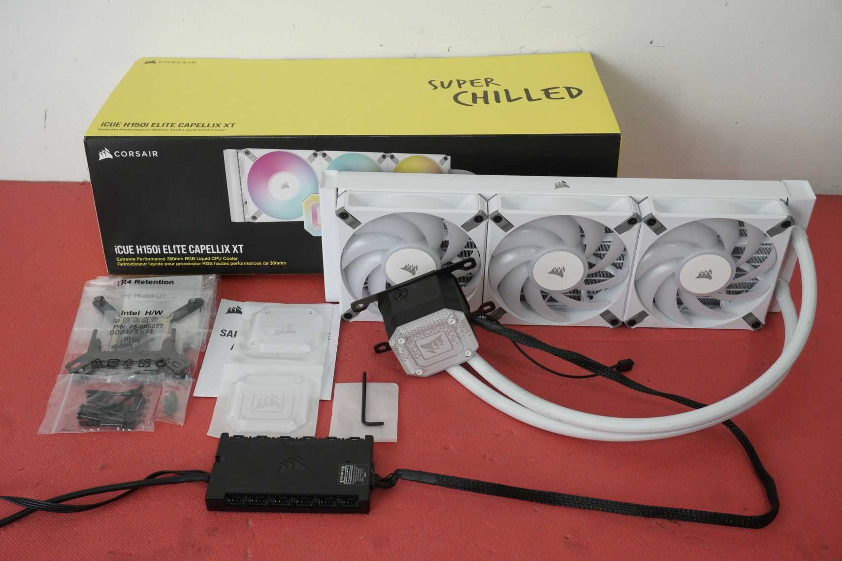 [AM5] Водно охлаждане AIO 360mm Corsair iCue Capellix White / Вкл.ДДС