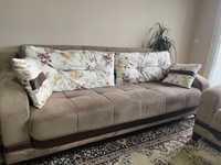 Холова гарнитура диван с два фотьойла
