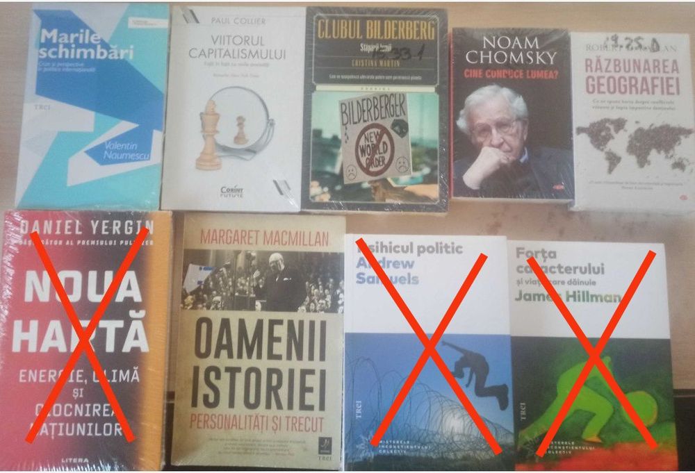 Carti despre politica, geopolitica, istorie