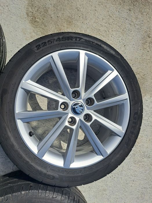 Jante aliaj Skoda Audi. Vw.Mercedes 5x112 pe17
