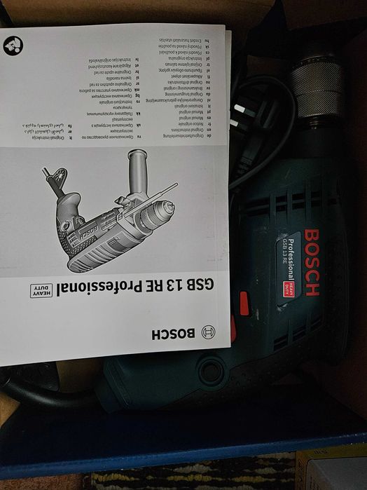 Masina de gaurit cu percutie Bosch Professional GSB 13 RE MR !