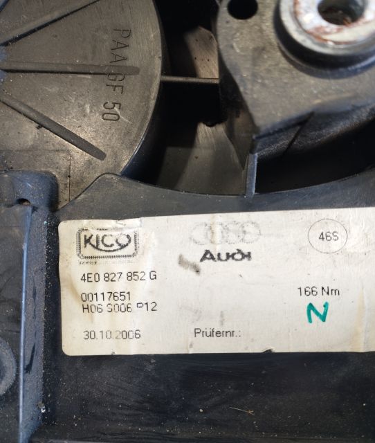 Motoras deschidere portbagaj 4E0 827 852 G / 4E0827852G Audi A8 D3/4E