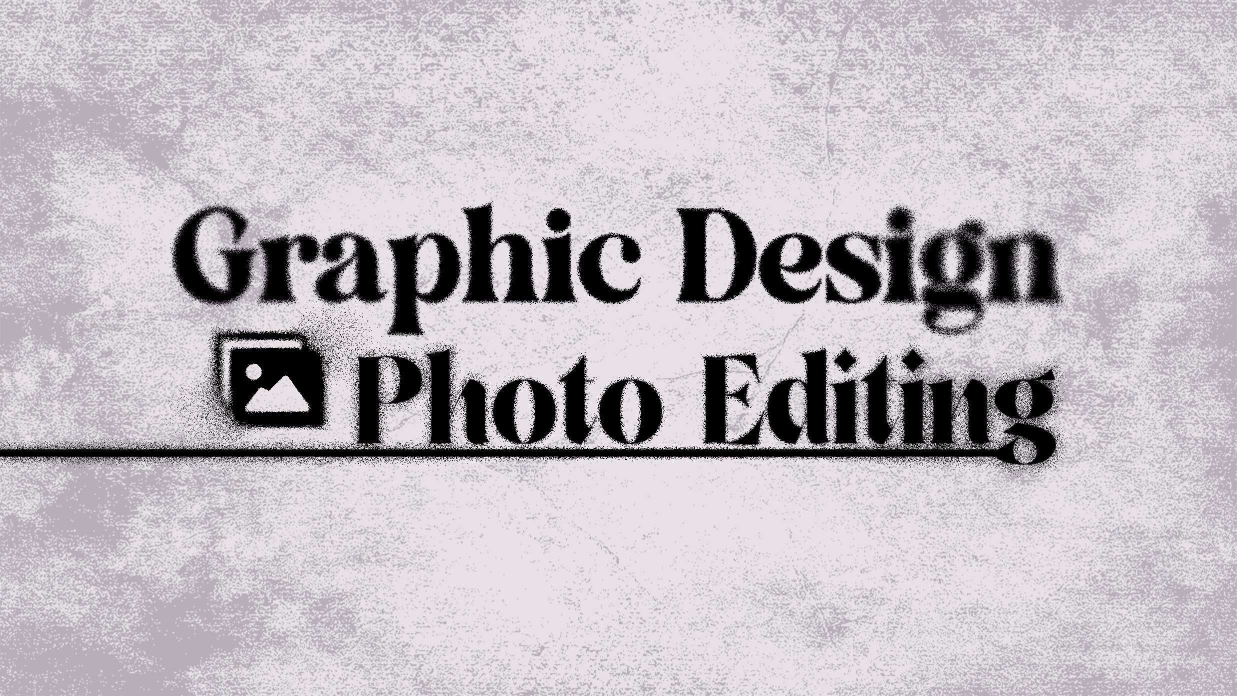 Graphic design si editare foto