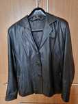 vand sacou dama , negru, din piele 42-44