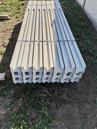 Stâlpi de beton pentru garduri din prefabricate