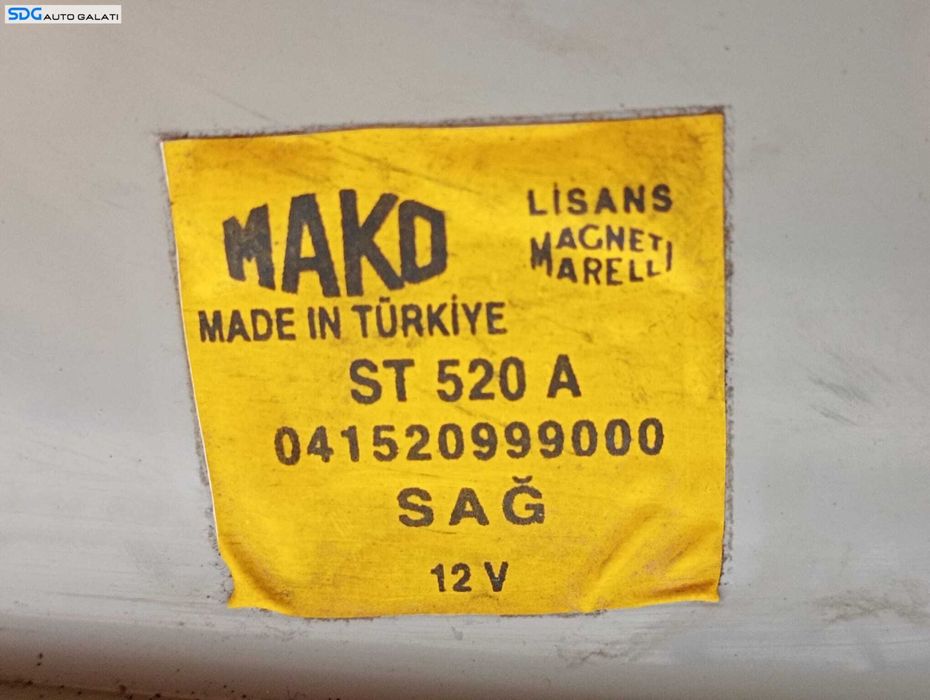 Stop Lampa Tripla Dreapta de pe Hayon Haion Portbagaj Fiat Albea 2002 - 2012 Cod 041520999000 41.520.748-SAG [M5202]