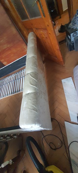 Pat chesterfield catifea crem 160 pe 200